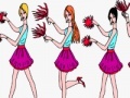 Gioco Cheerleaders Coloring