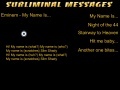 Gioco Subliminal Messages