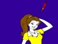 Gioco Beautiful student coloring