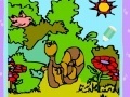 Gioco Little Snail In Woods: Coloring
