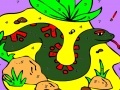 Gioco Snake on the land coloring