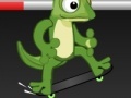 Gioco Gecko skateboarding