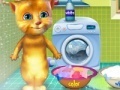 Gioco Ginger washing clothes