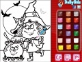 Gioco Witch Halloween Coloring