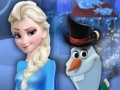 Gioco Elsa & Anna Building Olaf