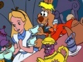 Gioco Alice in Wonderland Online Coloring