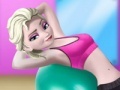 Gioco Elsa gym workout
