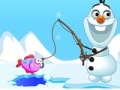 Gioco Frozen Olaf. Fishing time