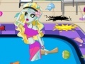 Gioco Monster High swimming pool cleaning