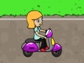 Gioco Luna's scooter