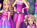 Gioco Super Barbie sisters transform
