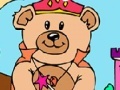Gioco Princess Teddy Bear Online Coloring