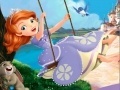 Gioco Princess Sofia: A swing in a garden - Puzzles