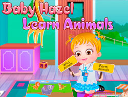 Gioco Baby Hazel: Scopri gli animali.