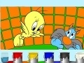 Gioco Sylvester and Tweety: Paint a Picture
