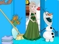 Gioco Frozen Elsa Winter Bathroom Cleaning 
