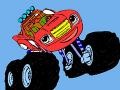 Gioco Blaze and the monster machines: Coloring