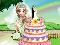 Gioco Elsa's Wedding Cake Cooking