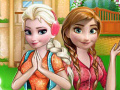 Gioco Frozen Sisters Barbecue Party