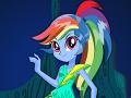 Gioco My Little Pony: Equestria Girls - Legend of Everfree Rainbow Dash Dress Up