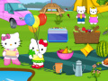 Gioco Hello Kitty Picnic Spot Find 10 Difference