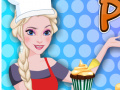 Gioco Elsa Cooking Ginger Pumpkin Cupcakes