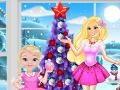Gioco Princess Barbie and Baby Barbie Christmas Fun