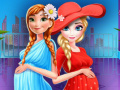Gioco Frozen Pregnant Princesses Mall Shopping
