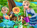 Gioco Elsa Mommy Gardening