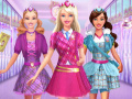 Gioco Barbie princess School Uniform