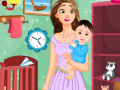 Gioco Rapunzel New Baby Room Cleaning