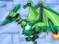 Gioco Combine! Dino Robot - Ptera Green 