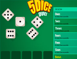 Gioco Dice a 5 dadi.