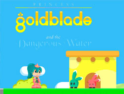 Gioco Principessa Goldblade e le acque pericolose .