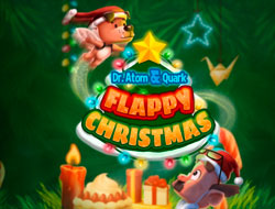 Gioco Dr Atom e Quark: Flappy Natale 