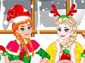 Gioco Elsa And Anna Christmas Day