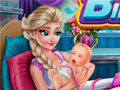 Gioco Frozen Elsa Birth Caring