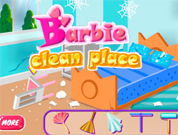 Gioco Barbie Clean Place.