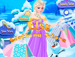Gioco Elsa Negozio di abbigliamento 