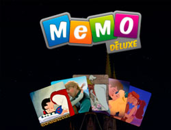 Gioco Baciare eroi delle favole Memo Deluxe 