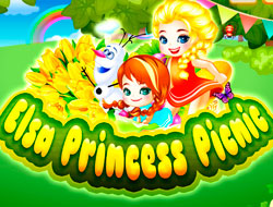 Gioco Elsa principessa Picnic 