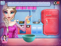 Gioco Cooking Christmas Cake with Elsa