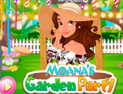 Gioco La festa del giardino di Moana