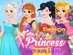 Gioco Progetta il tuo abito da sogno principessa 