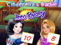 Gioco Cinderella & Barbie Teen Rivalry
