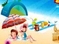 Gioco Twins at the beach