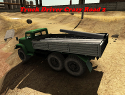 Gioco Autista del camion Crazy Road 2 