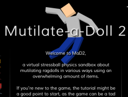 Gioco Mutilare una bambola 2: Ragdoll.