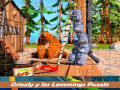 Gioco Grizzly and the Lemmings Puzzle   
