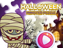 Gioco Halloween Puzzle Monster 